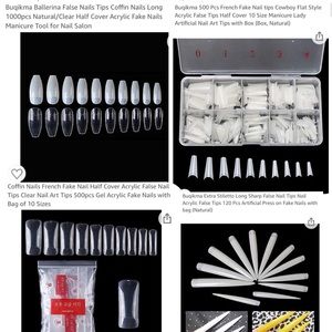 Brand new nail supplies. See details please.